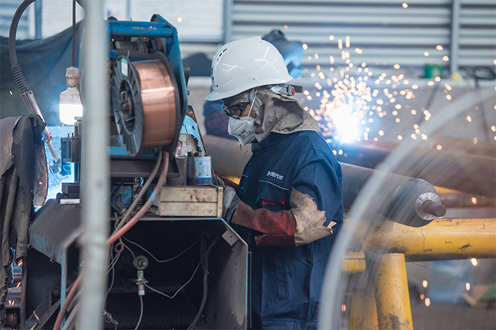 鸡西网架焊接车间